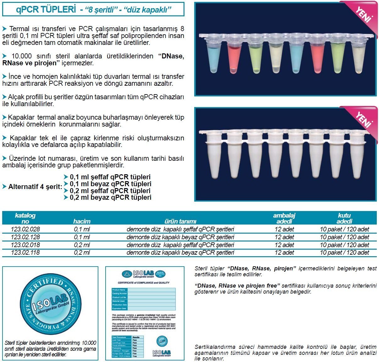 qPCR şeridi